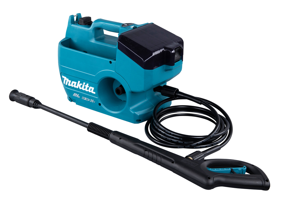 Аккумуляторная мойка высокого давления Makita DHW080ZK LXT, 18Вх2, 50 л, 800 Вт, без акб и ЗУ