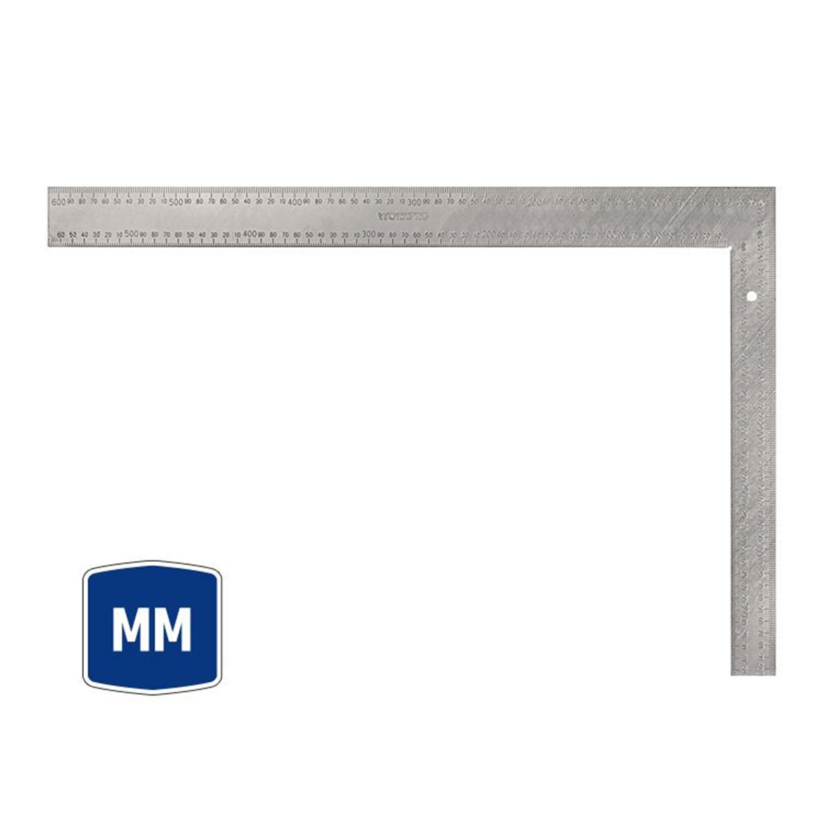 Угольник стальной 400х600 мм  с порошковым покрытием WORKPRO