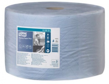 130051 Tork Адванс 420 протирочная бумага,голубой, 2 сл., 510 м, 1шт./кор.