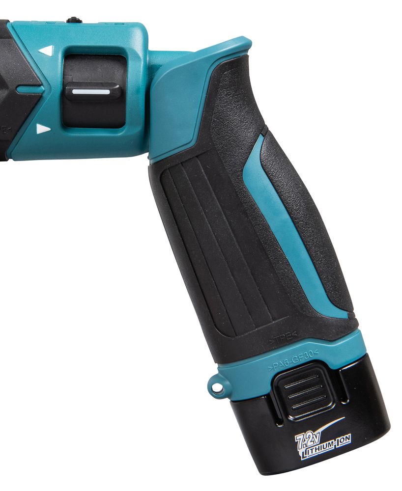 Отвертка аккумуляторная Makita TD022DSE 7.2В, 2х1.0 Ач, 25 Нм, 2450 об/мин
