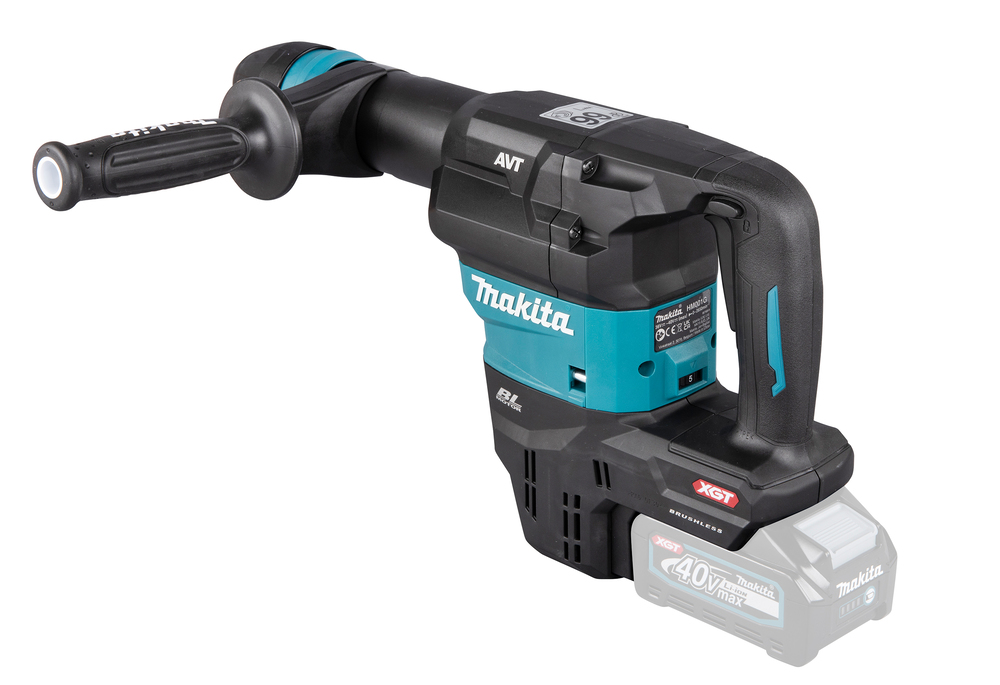 Отбойный молоток аккумуляторный Makita HM001GZ02 XGT 40 В, 9,4 Дж, SDS-MAX, без акб и ЗУ
