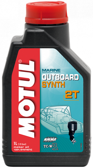 101722 Масло Motul Outboard Synt. 2T