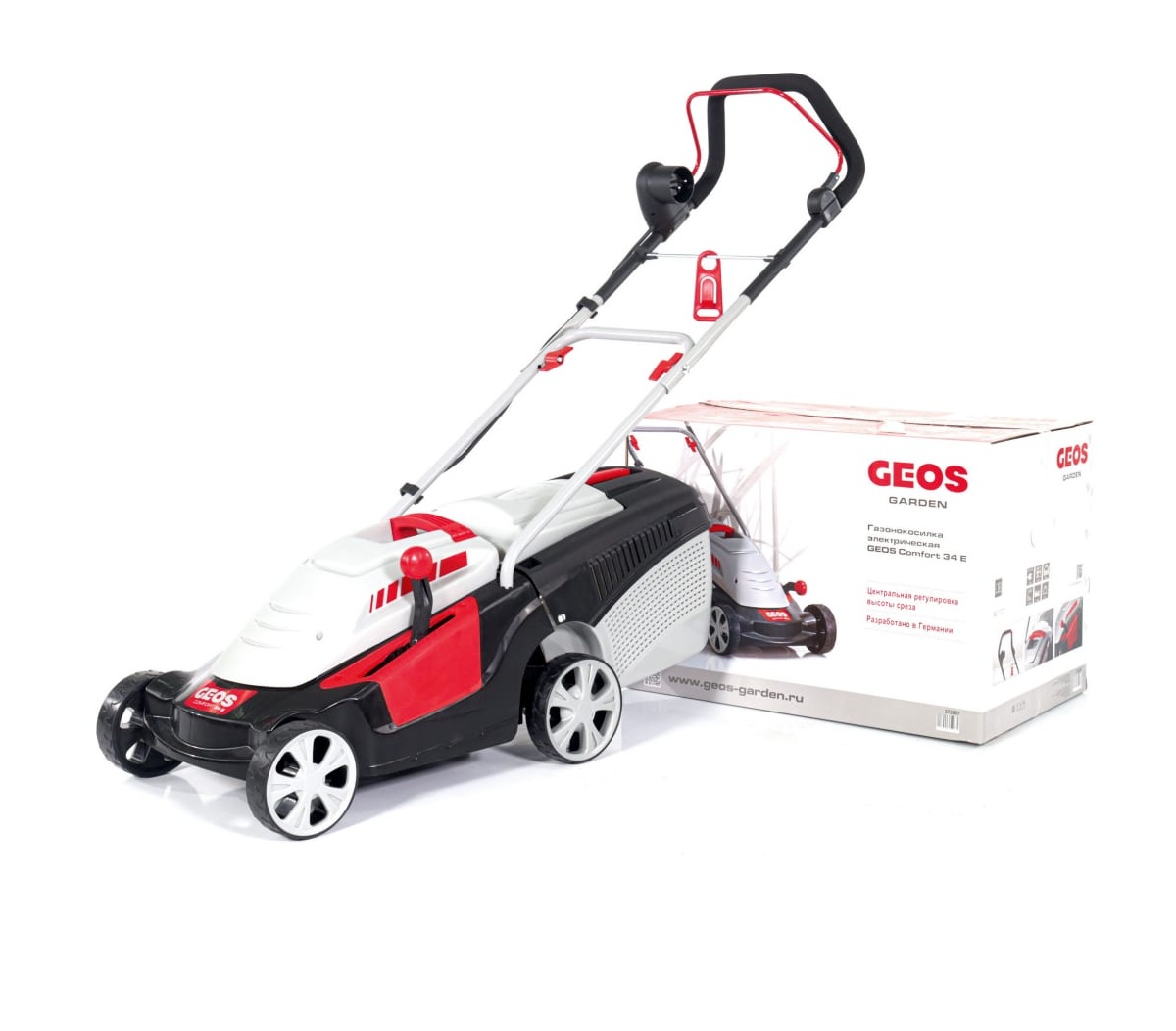 Газонокосилка электрическая GEOS Comfort 34 Е