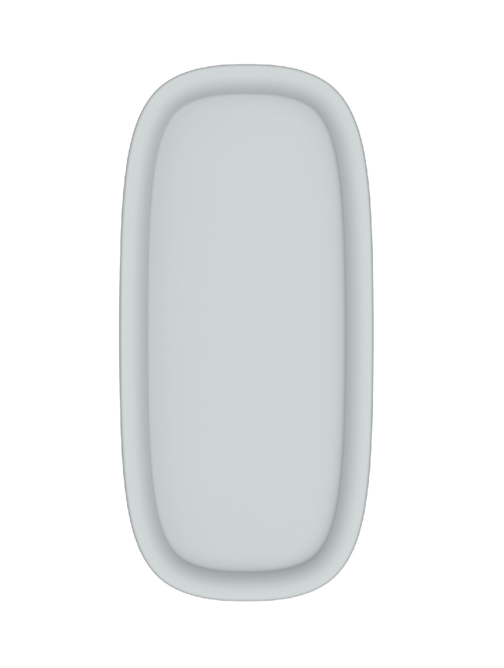 Плетёная корзина для белья сборная «Лён» 60 л (43х20х80 см) серый