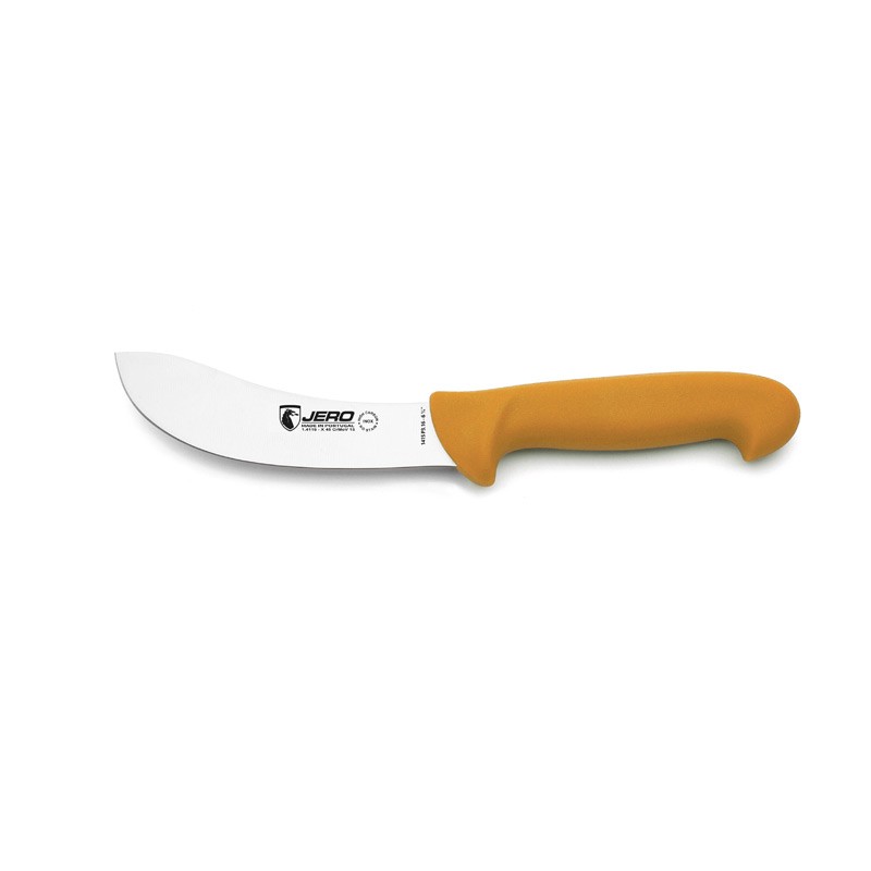 Нож шкуросъемный Jero P3 16 см желтая рукоять
