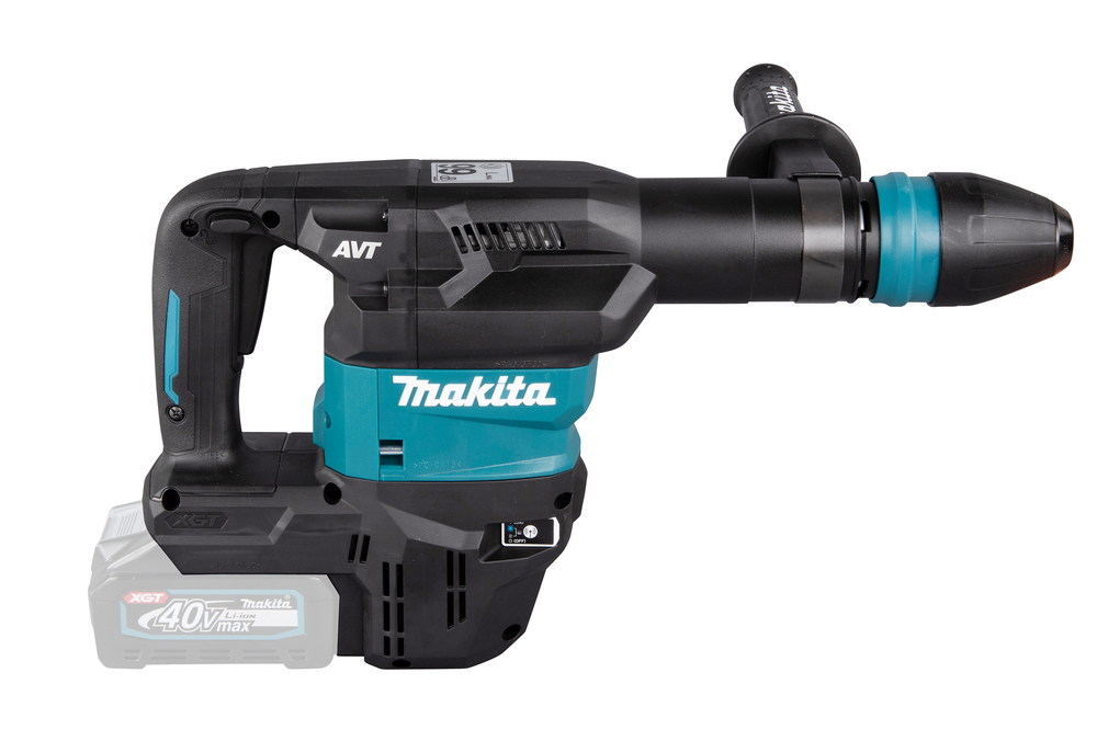 Отбойный молоток аккумуляторный Makita HM001GZ02 XGT 40 В, 9,4 Дж, SDS-MAX, без акб и ЗУ