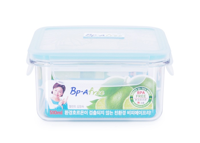 Тритановый контейнер с замками TR-21SQ 510 мл