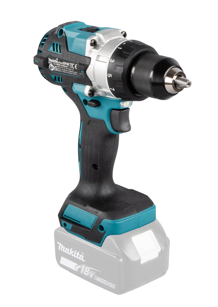 Дрель-шуруповерт аккумуляторная Makita DDF486Z LXT BL 18В, 130 Нм, 2100 об/мин, без акб и ЗУ