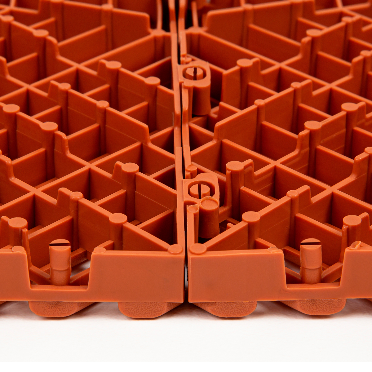 Плитка садовая HELEX терракотовая