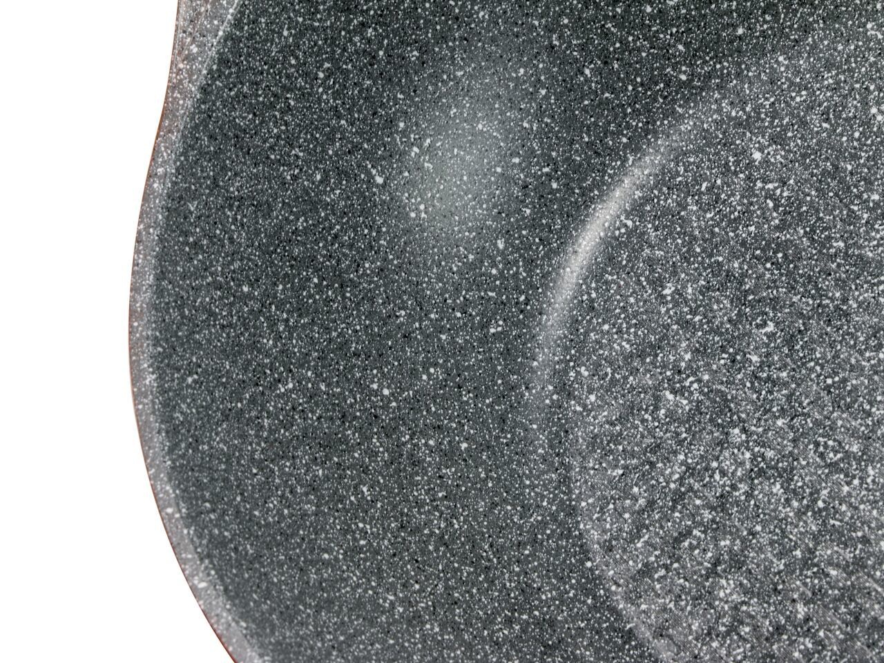 Сковорода Ecoramic 28 см ВОК (без ручки) с каменным антипригарным покрытием без крышки