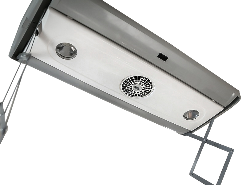 Электрическая потолочная сушилка для белья со встроенным светильником и вентилятором Gochu PSN-AH10A