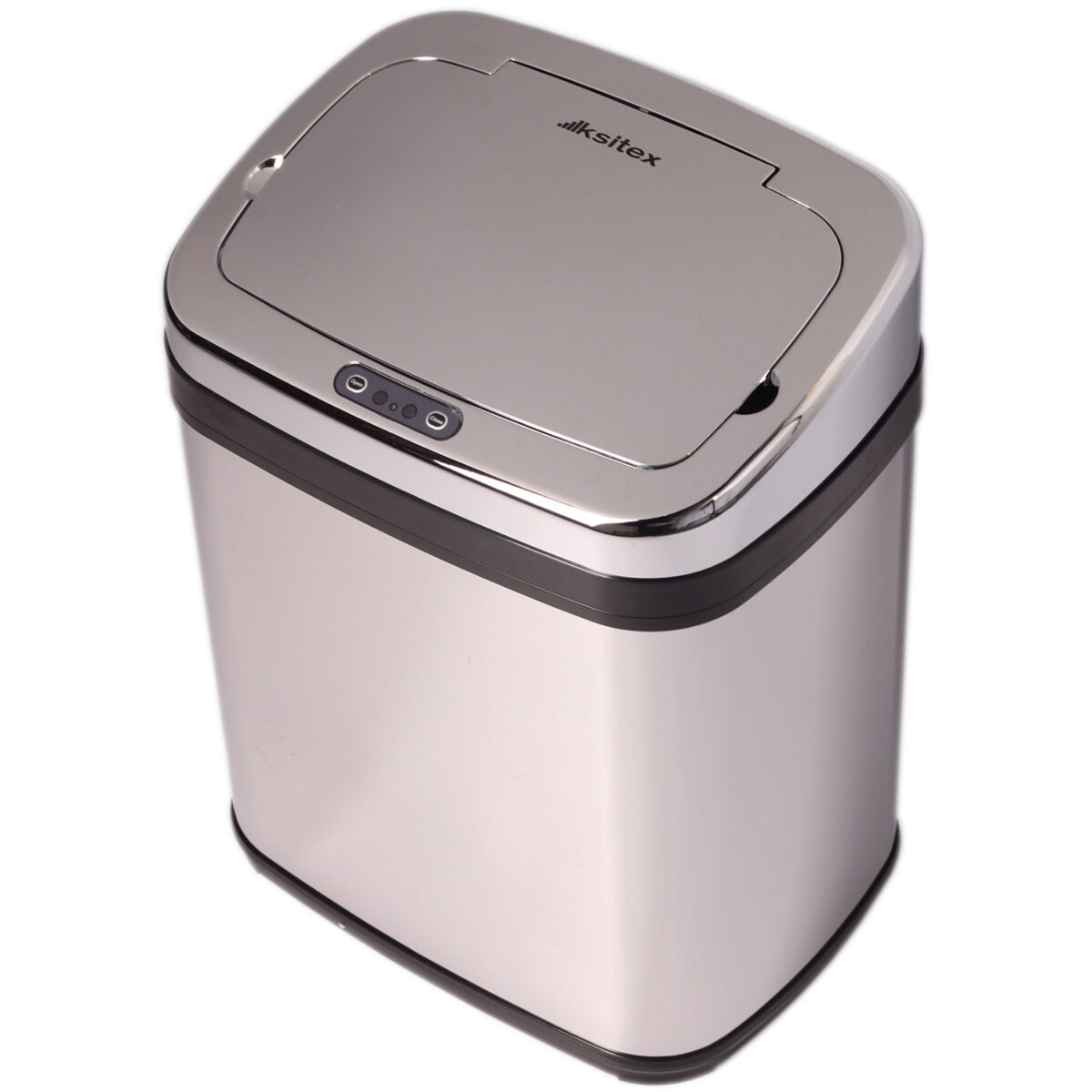 Урна сенсорная с автоматически открывающейся крышкой AGB-20S (хром)