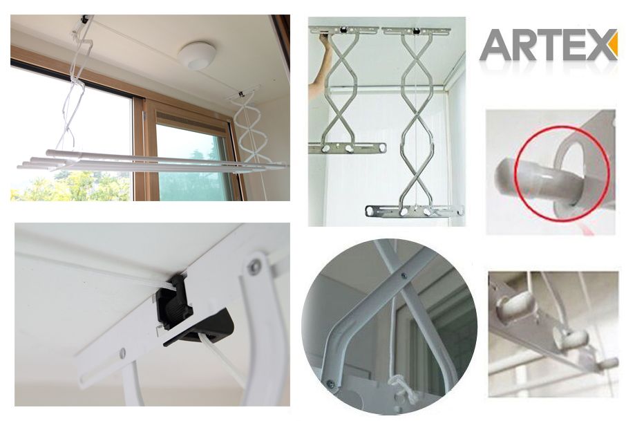 Потолочная сушилка на балкон Gochu Artex 1000