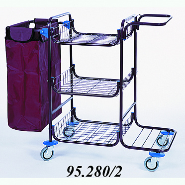 Тележка для горничной «Спектр» базовая модель 95.280