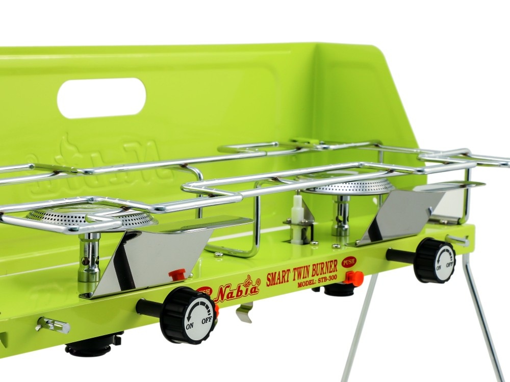 Складная двухконфорочная газовая плита Nabia STB-300