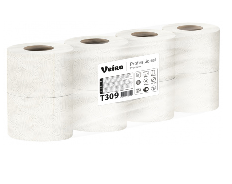 Туалетная бумага Veiro Premium 3 слоя T309