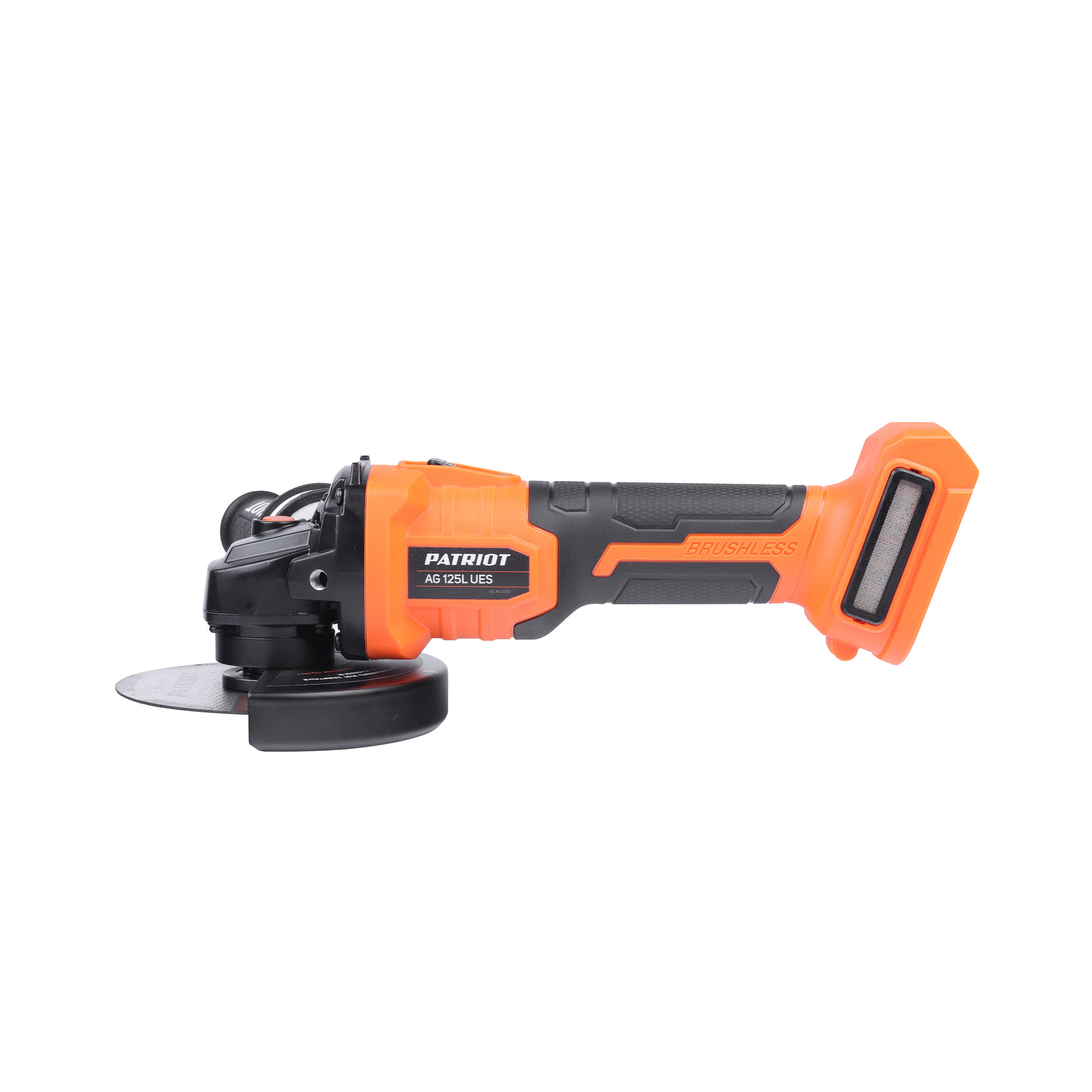 Машина углошлифовальная аккумуляторная PATRIOT AG 125L UES, без АКБ и ЗУ