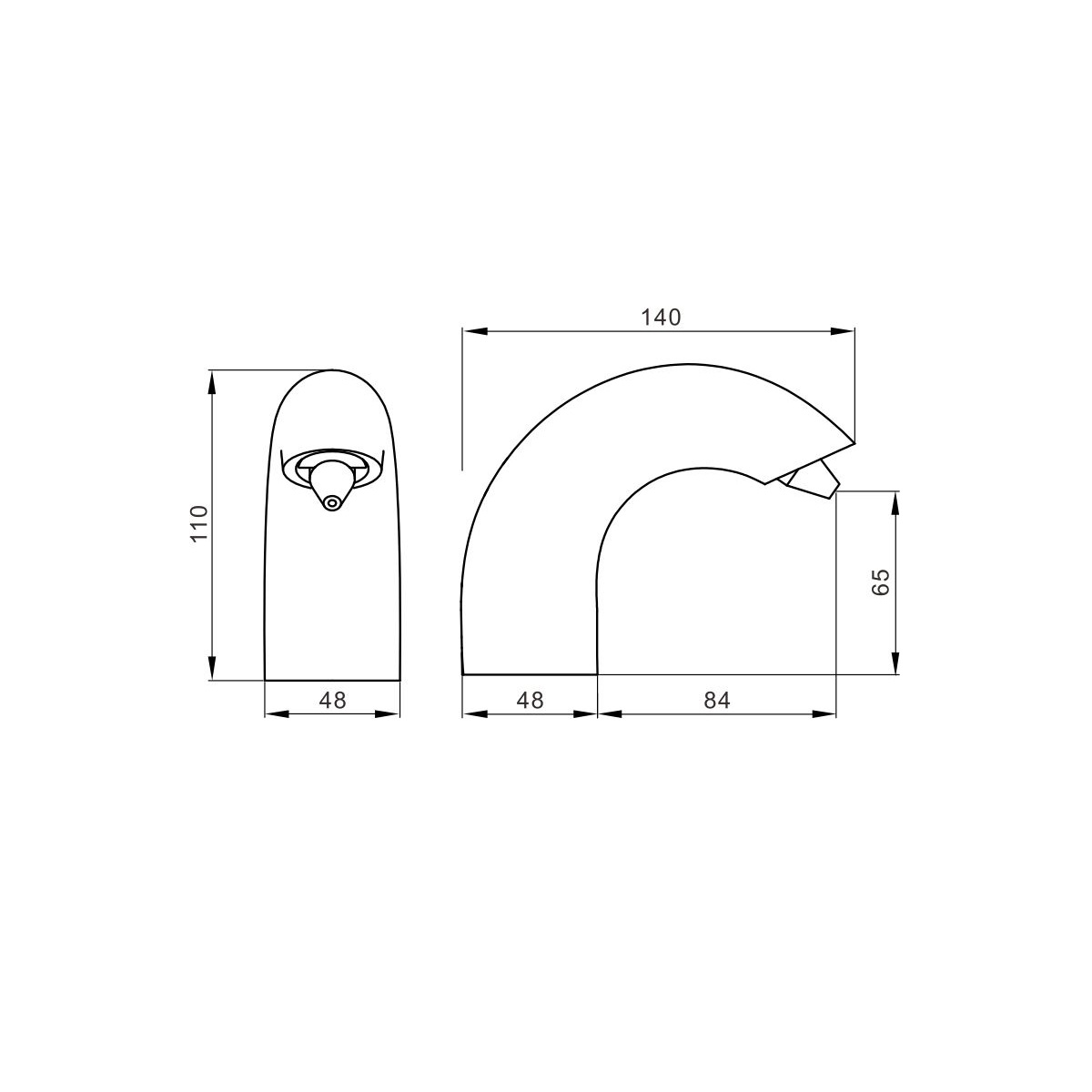 Дозатор жидкого мыла Ksitex ASD-6611