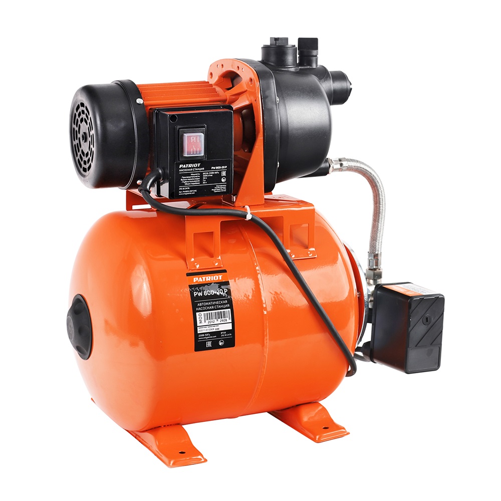 Насосная станция PATRIOT PW 800-20 P, 800 Вт.