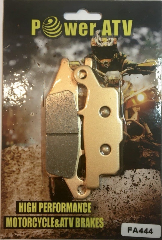 Колодки тормозные Yamaha Grizzly 700 f/r (07-17) передние правые Poweratv FA444