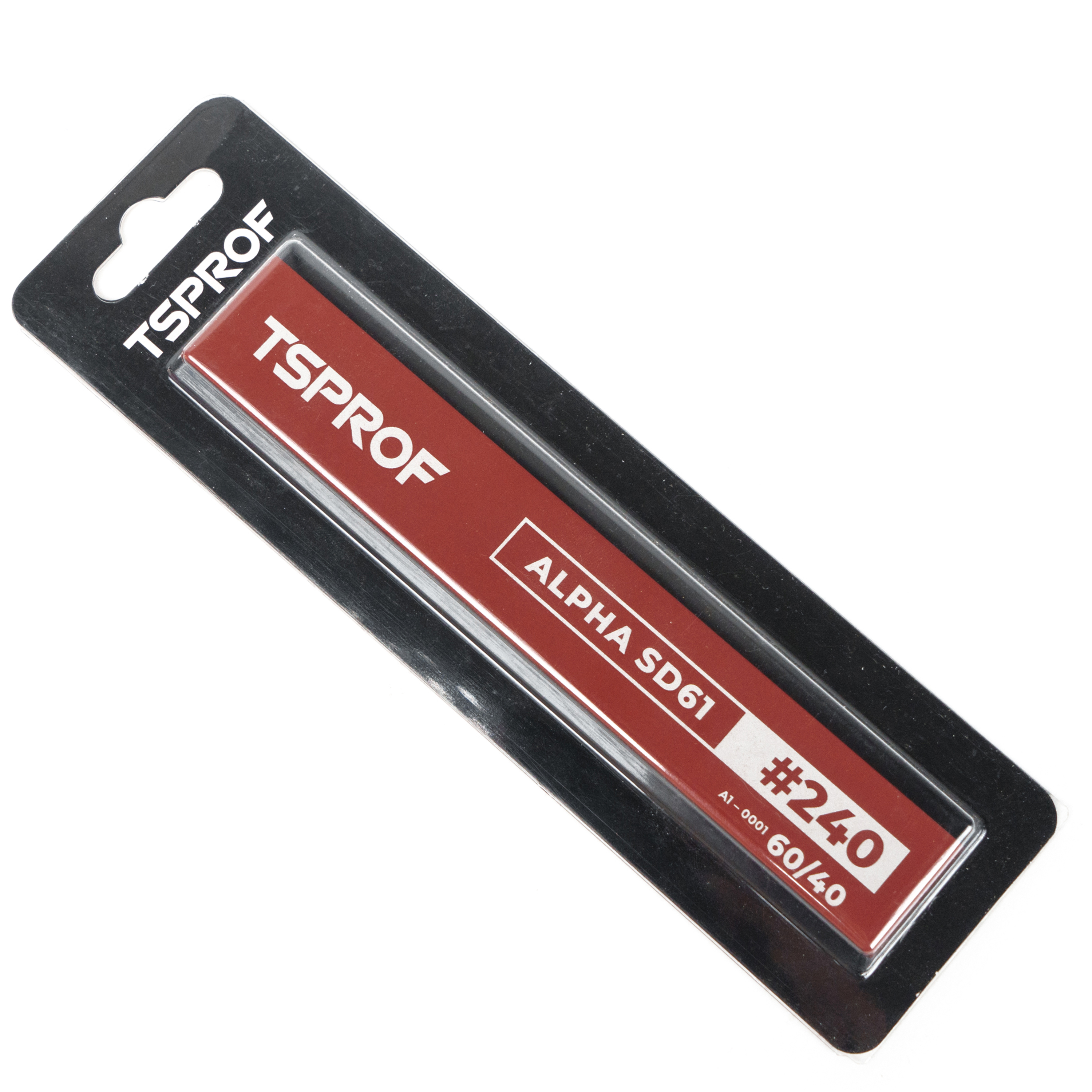 Алмазный брусок для заточки TSPROF Alpha SD61, 60/40 (240 грит)