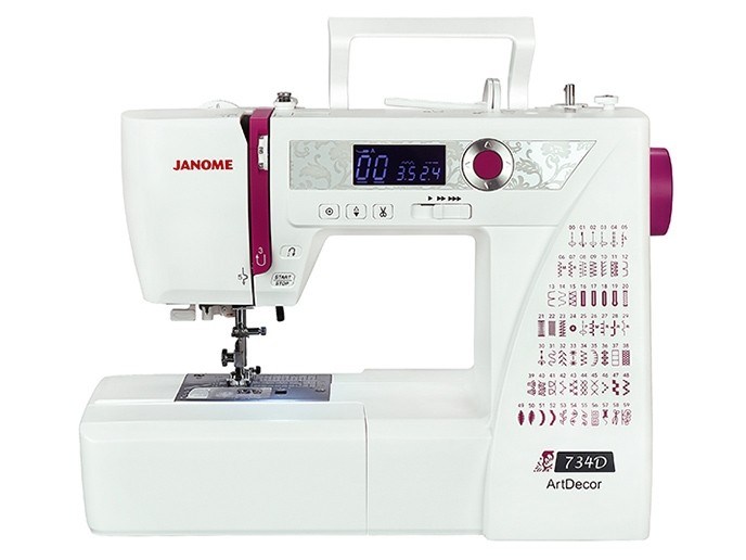 Компьютерная швейная машина Janome ArtDecor 734D