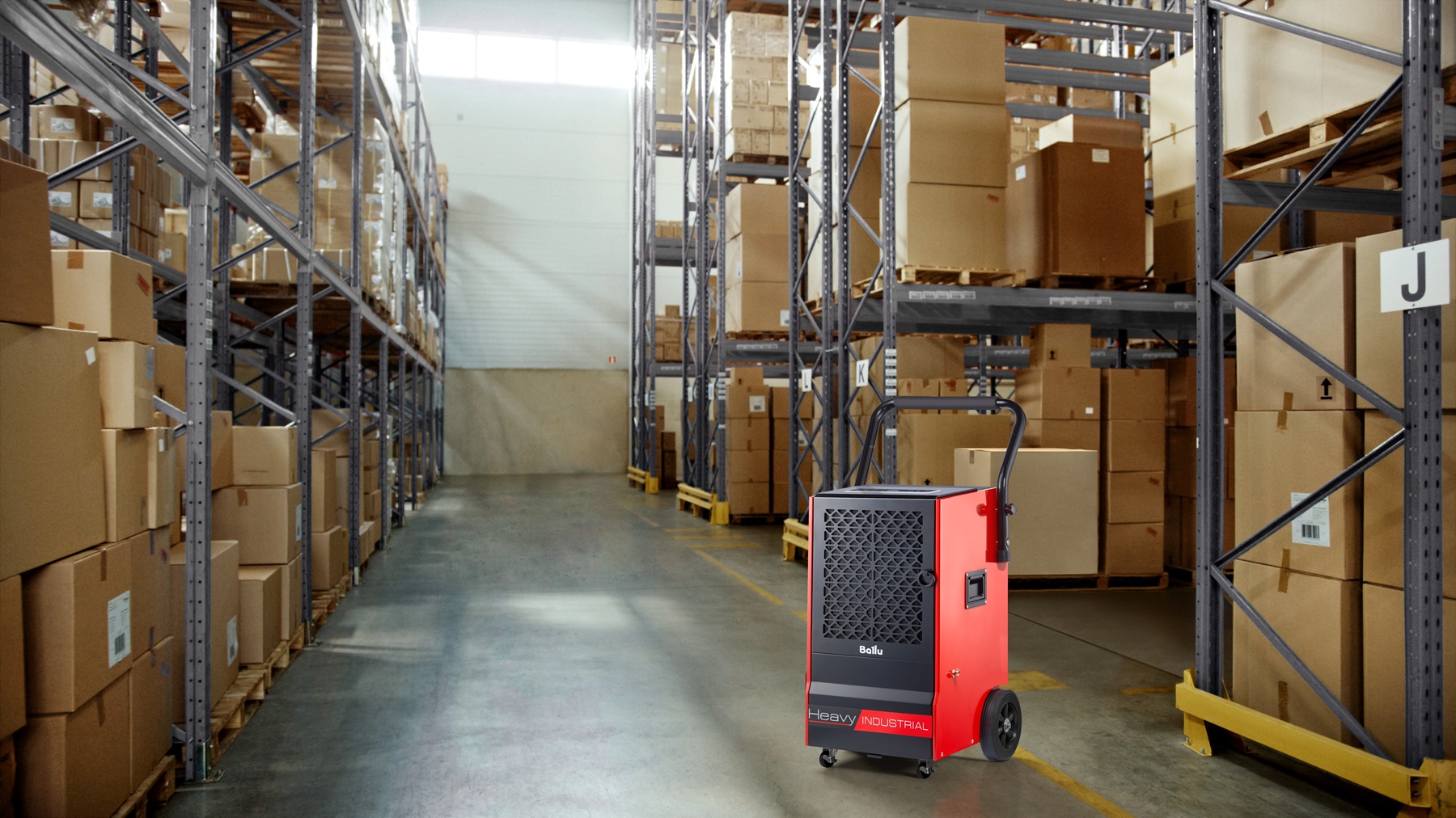 Осушитель воздуха промышленный мобильного типа Ballu BDI-70L