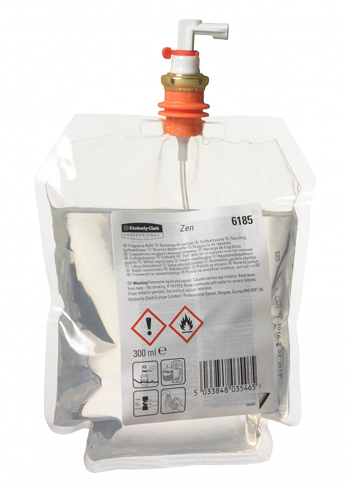 Кассета-освежитель воздуха Kimberly-Clark Zen 6185, 300 мл.