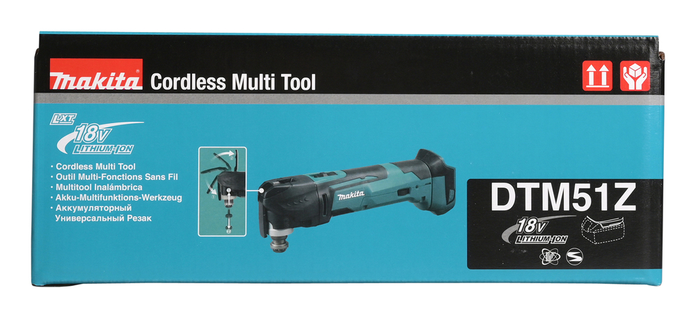 Аккумуляторный многофункциональный инструмент Makita DTM51Z 18В, 6000-20000 об\мин, без акб и ЗУ