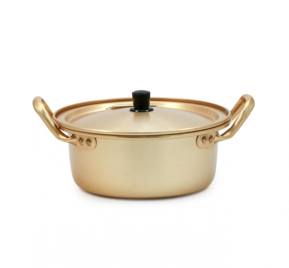 Кастрюля алюминиевая с крышкой Yangsu Yellow 18 см