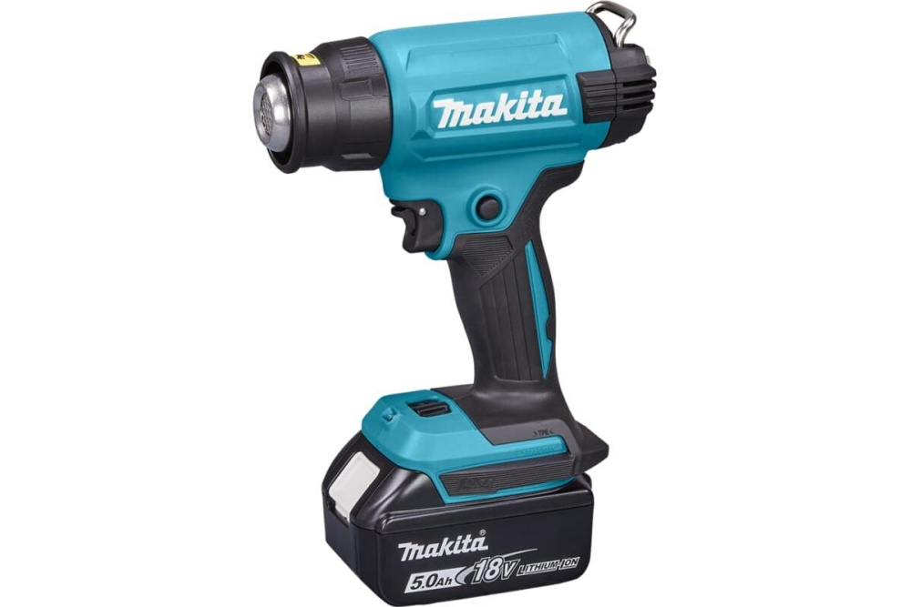 Строительный фен аккумуляторный Makita DHG181ZK LXT 18В, 550°C, без акб и ЗУ