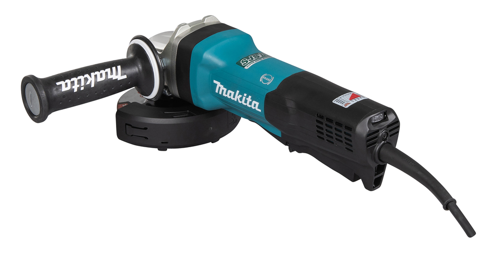 Угловая шлифовальная машина электрическая Makita GA5093X01 1900 Вт, 125 мм, 2800-11500 об/мин