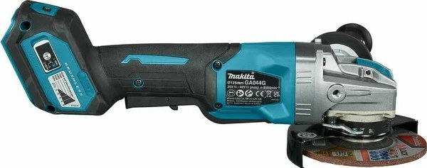 Угловая шлифмашина аккумуляторная Makita GA044GZ01 XGT BL 40В, 125 мм, 3000-8500 об/мин, без акб и ЗУ