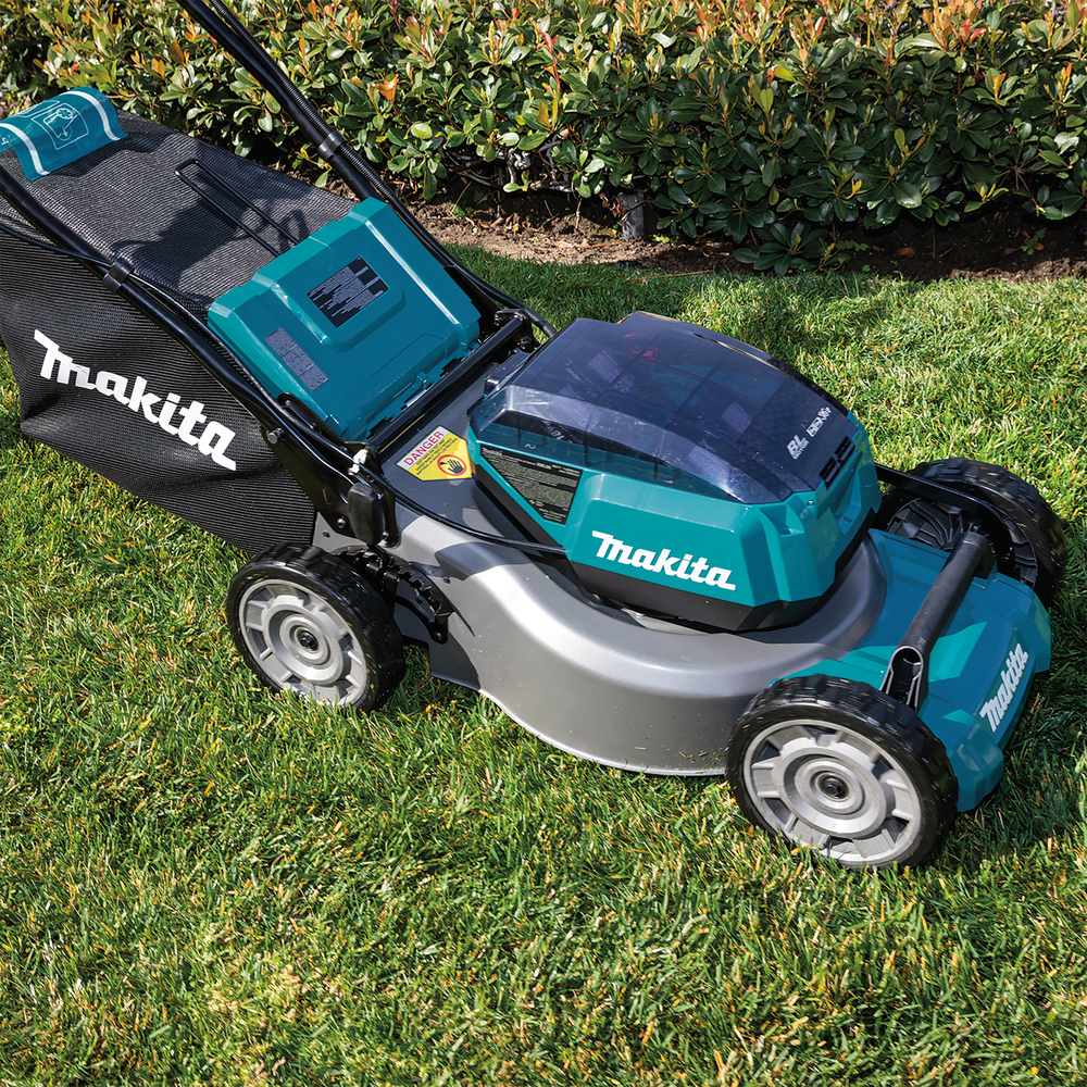 Газонокосилка аккумуляторная Makita LXT DLM462Z 18 В X2, 46 см, 60 л, без акб и З/У