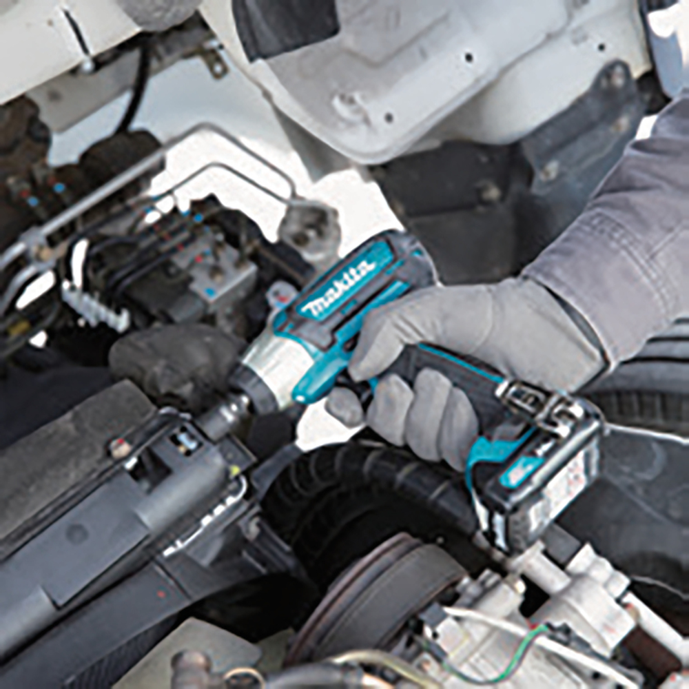 Гайковерт ударный аккумуляторный Makita TW060DZ CXT 10.8В, 1/4\", 60 Нм, 0 – 2600 об/мин, без акб и ЗУ