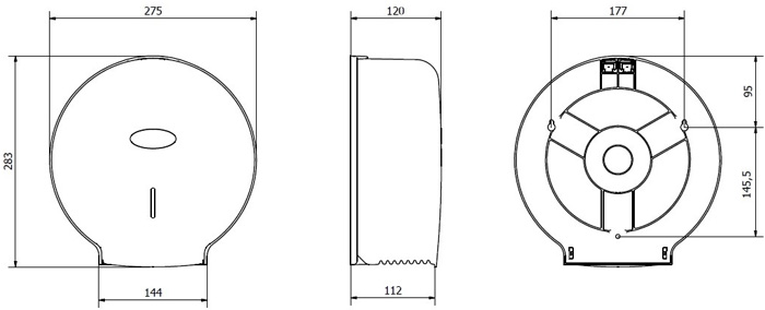 Диспенсер для туалетной бумаги Jofel AЕ57000