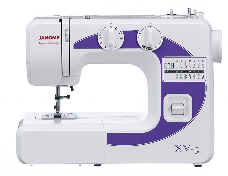 Электромеханическая швейная машина Janome XV-5