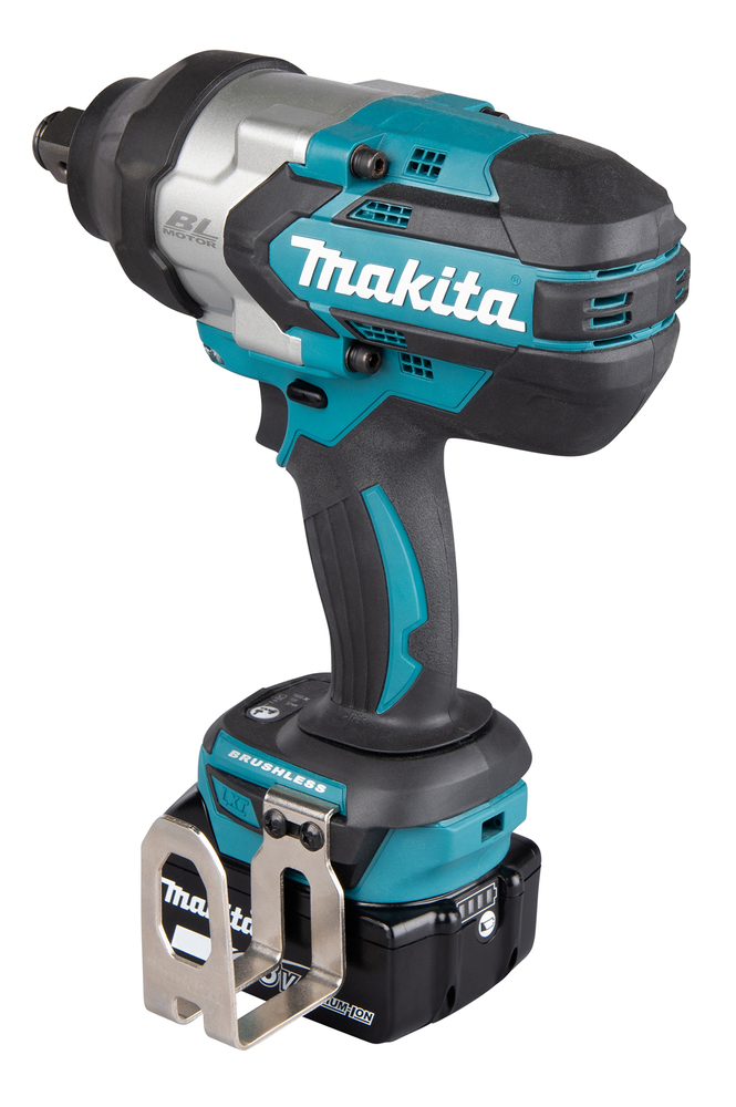 Гайковерт ударный аккумуляторный Makita DTW1001RTJ 18В, 2х5.0 Ач, 3/4\", 1 050 Нм, 0 – 1 800 об/мин