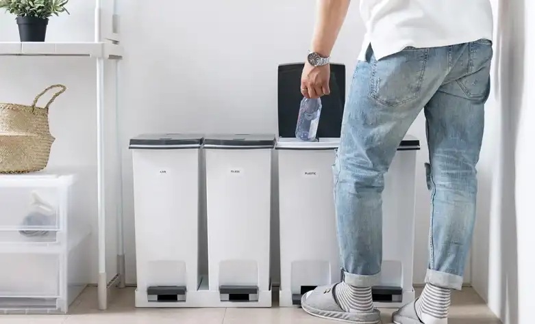 Набор вёдер для сортировки отходов CHANGSIN LIVING (60 л.), 3 штуки