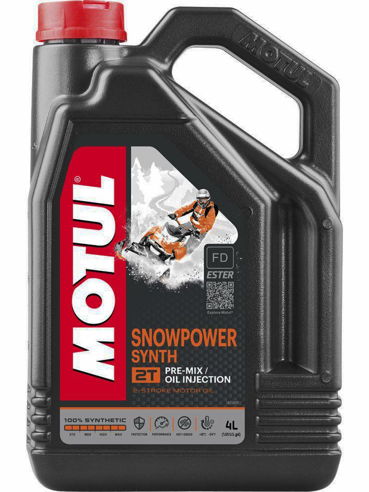 Моторное масло MOTUL SNOWPOWER SYNTH 2T (4л)