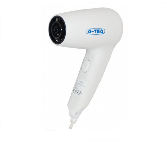 Фен настенный G-teq 8737, 1200 Вт