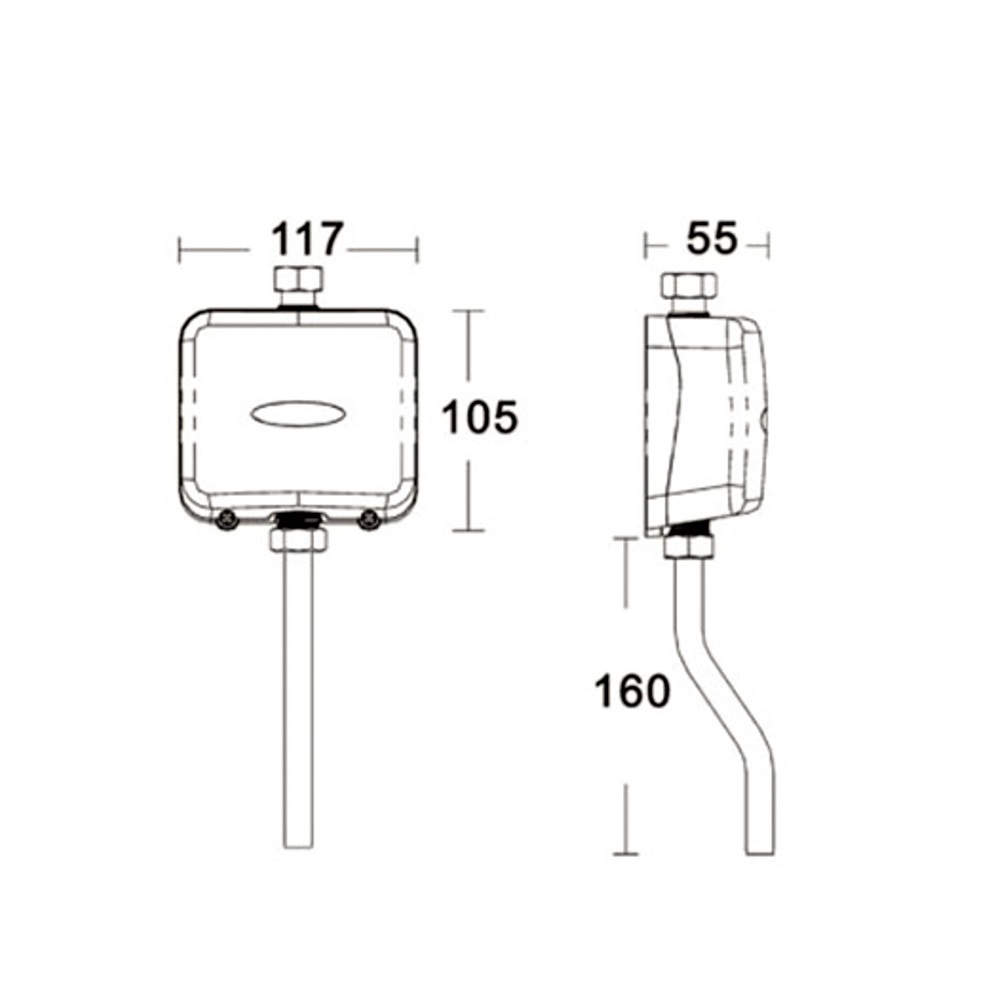 Автосмыв сенсорный Ksitex M-1081D