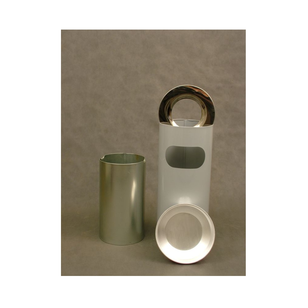 Урна-пепельница "К-310" белая