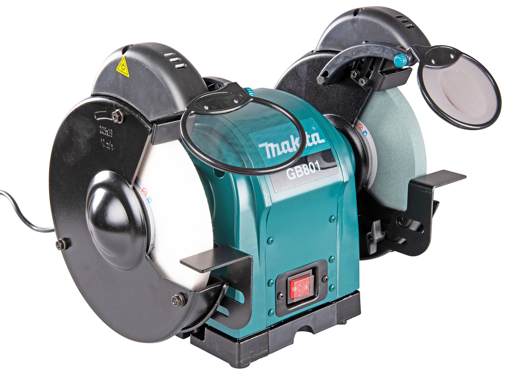 Заточной станок электрический Makita GB801 550 Вт, 2850 об\м, 2 круга 205х15.88 мм