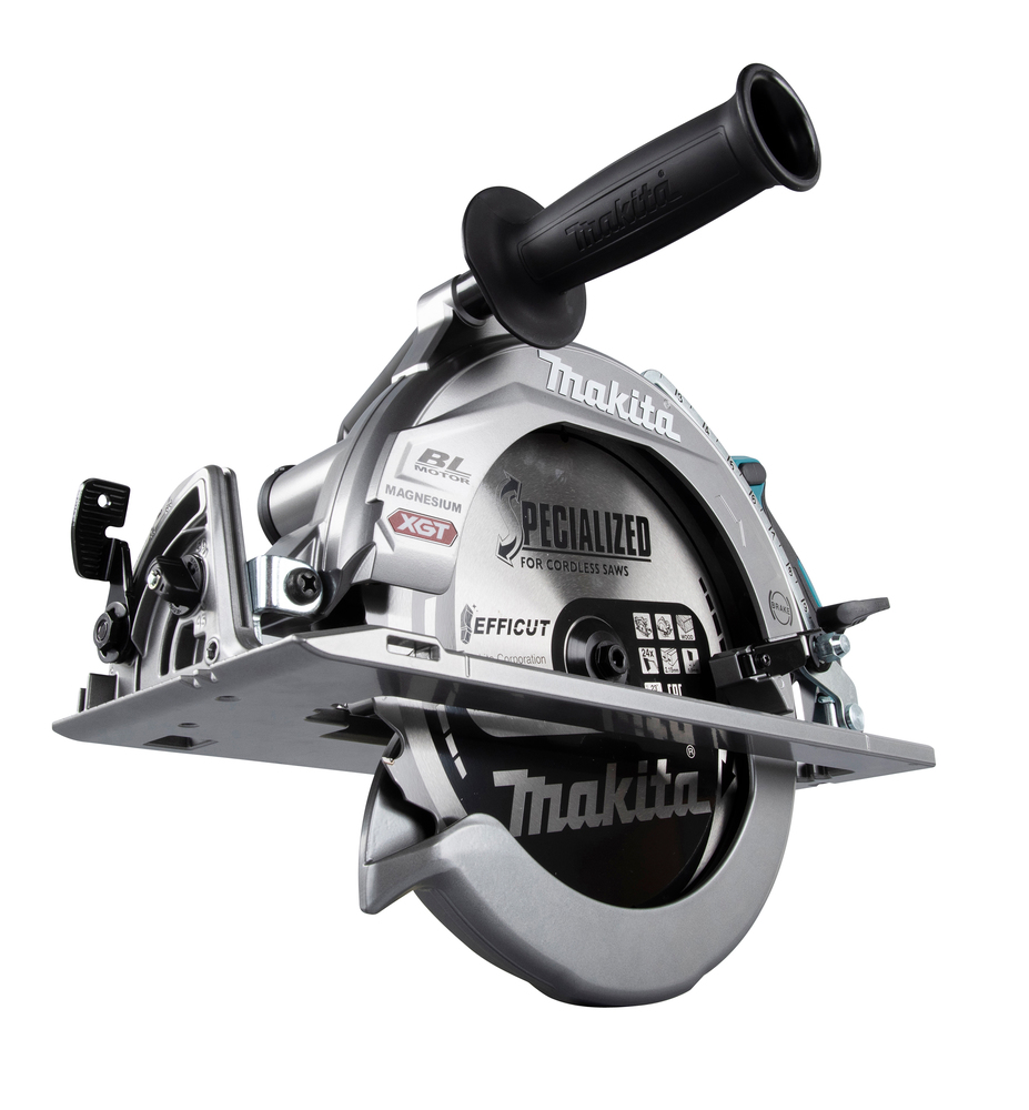 Пила дисковая аккумуляторная с задней рукояткой Makita RS002GZ XGT 40В, 260 мм, 4000 об/мин, без акб и ЗУ