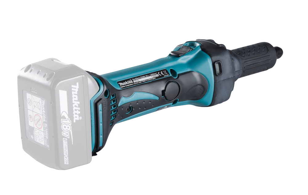 Прямая шлифмашина аккумуляторная Makita DGD800Z LXT 18В, 6 мм, 25000 об/мин, без акб и ЗУ