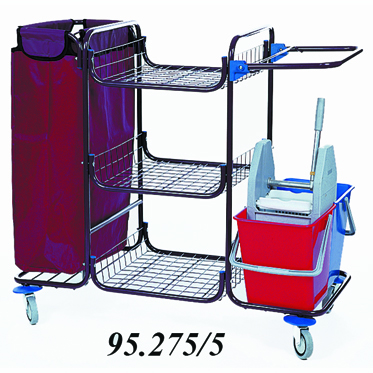 Тележка для горничной «Кабриолет» базовая модель
