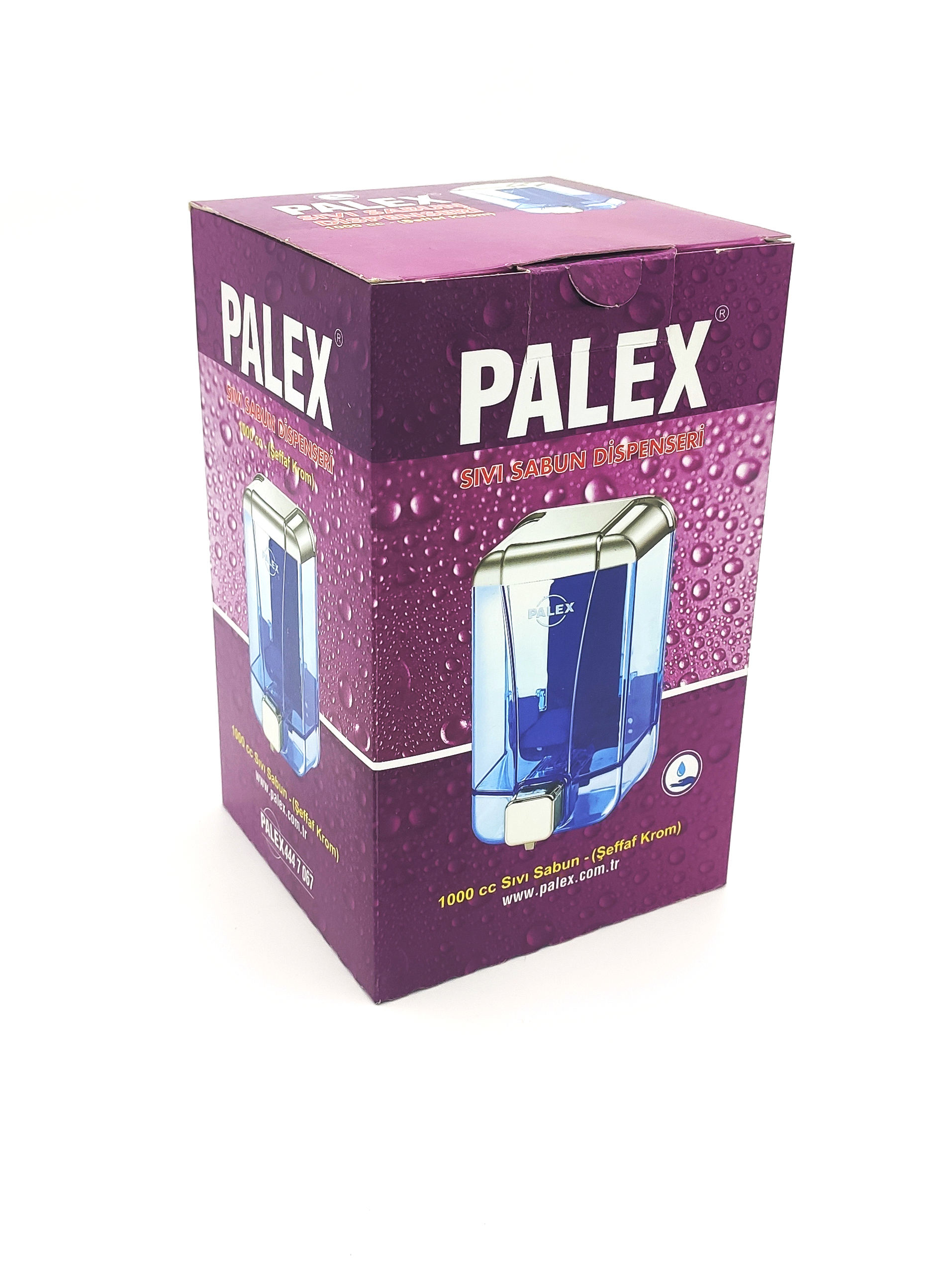 Диспенсер для жидкого мыла 1000 мл PALEX белый 3430-0