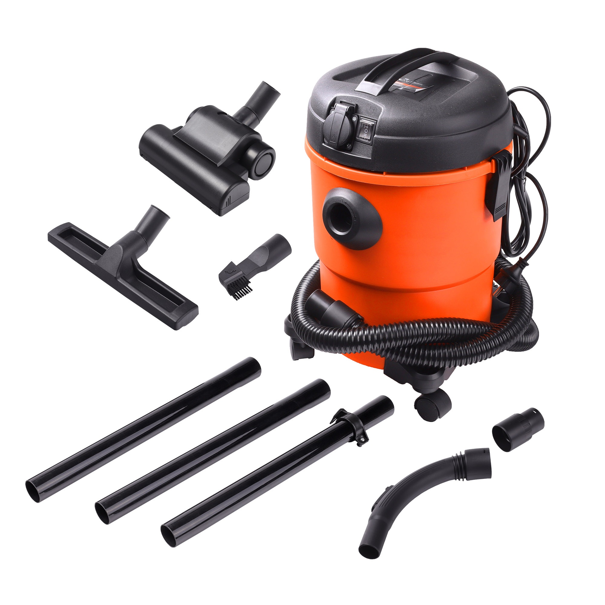 Пылесос промышленный PATRIOT VC 206T, розетка, фильтр-мешок, 1200 Вт, 170 мБар