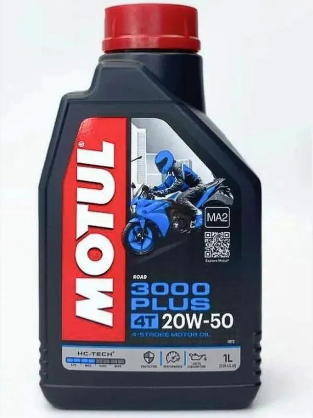 Моторное масло MOTUL 3000 PLUS 4T 20W50 (1л)